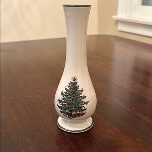 Festive Christmas Tree Vase
